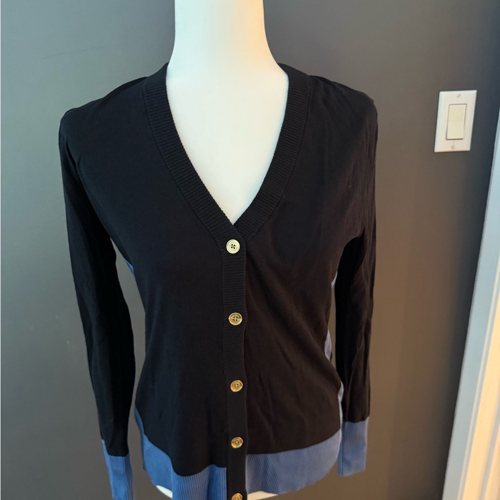 Michael Kors Color Block Cardigan NWT